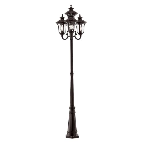 Livex Oxford 4 Light Outdoor Post Imperial Bronze