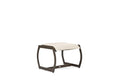 Winston Key West Padded Sling Ottoman Java/Fife Pumice