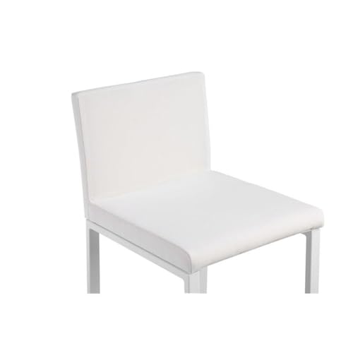 Afuera Living 7-Piece Modern Aluminum Patio Bar Set White
