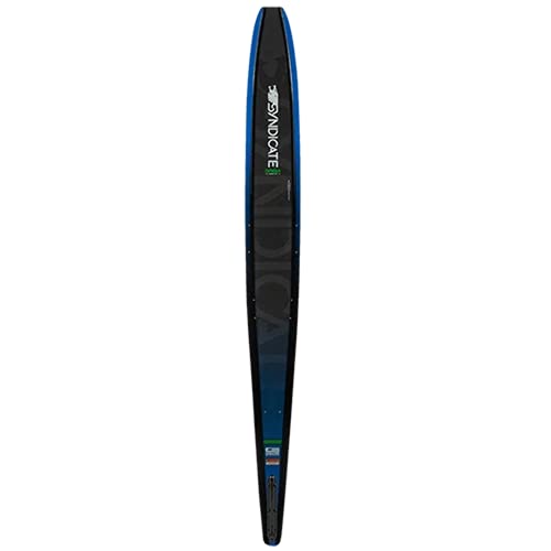 HO Syndicate Omega Slalom Waterski Carbon/Silver 65in