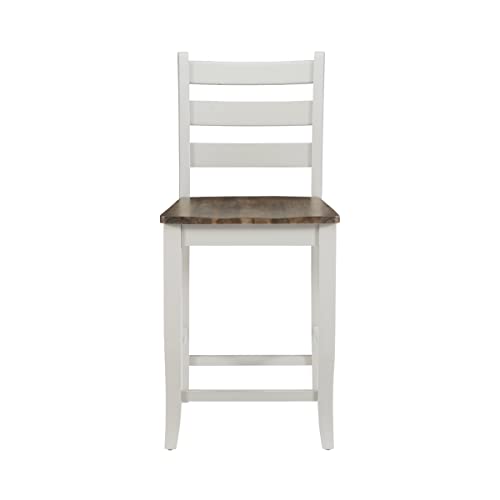 Powell Company Sita Three Piece Counter Dining Set Light Grey & Birch