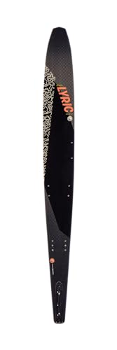 Radar Women's Graphite Lyric Water Ski 65" Carbon/Black/Coral