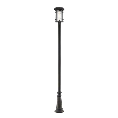 Z-Lite 1 Light Outdoor Post Mounted Fixture Oil Rubbed Bronze