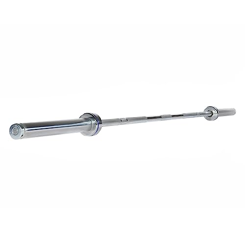York Barbell Mens Elite Competition Olympic Needle-bearing Bar 28 mm