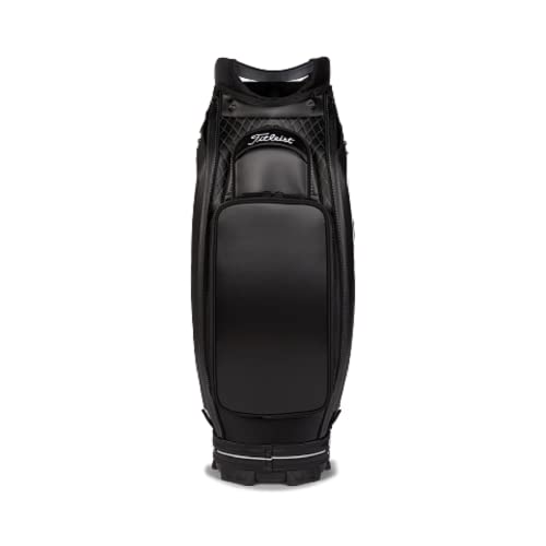 Titleist Golf Jet Black Collection Tour Cart Bag Black/White