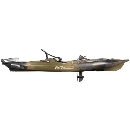 Old Town Sportsman BigWater PDL 132 Pedal Fishing Kayak Marsh Camo