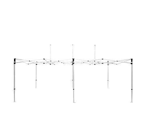 BANNER BUZZ Custom Ez Pop Up Canopy Tent 20' x 10' with Wheeled Carry Bag