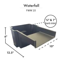 HALF OFF PONDS Simply Ponds 1200 Water Garden and Pond Kit with 15ft EPDM Rubber Liner Black