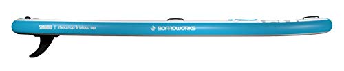 Boardworks SHUBU Riptide Inflatable Stand-Up Paddle Board (iSUP) Complete Kit Blue/White/Grey