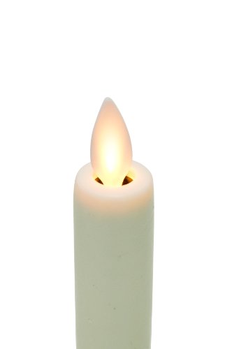 Boston Warehouse Mystique Flameless Candle Ivory 8" Taper