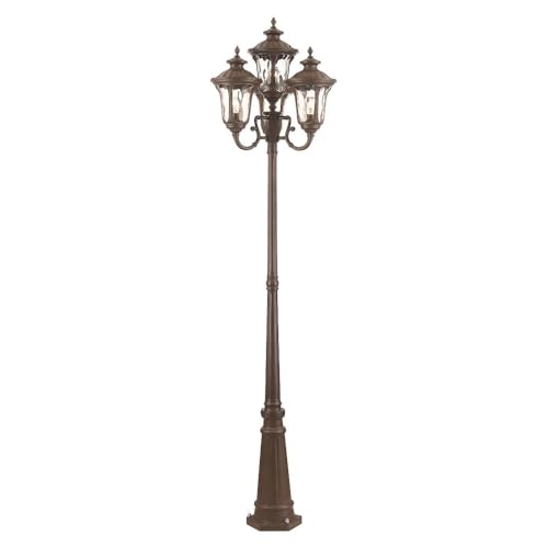 Livex Oxford 4 Light Outdoor Post Imperial Bronze
