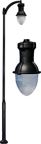 DABMAR LIGHTING INC GM9277-B-MT Drop Light Fixture Post Clear