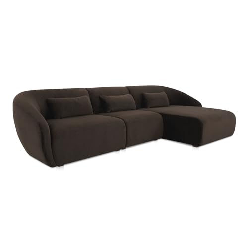 Moe's Home Collection Amelia Lounge Modular Right Sectional Espresso