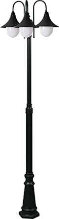 DABMAR LIGHTING INC Marquee 3-Light Post Fixture GM9910-B