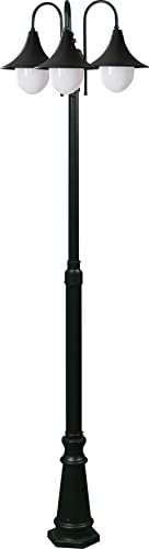 DABMAR LIGHTING INC Marquee 3-Light Post Fixture GM9910-B