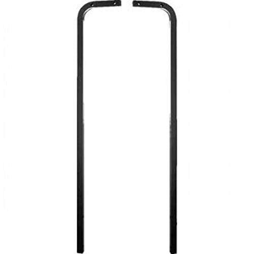 Performance Plus Carts Club Car DS Golf Cart Black Steel Utility Cargo Box Kit with Brackets