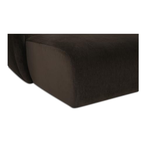 Moe's Home Collection Amelia Lounge Modular Left Sectional Espresso