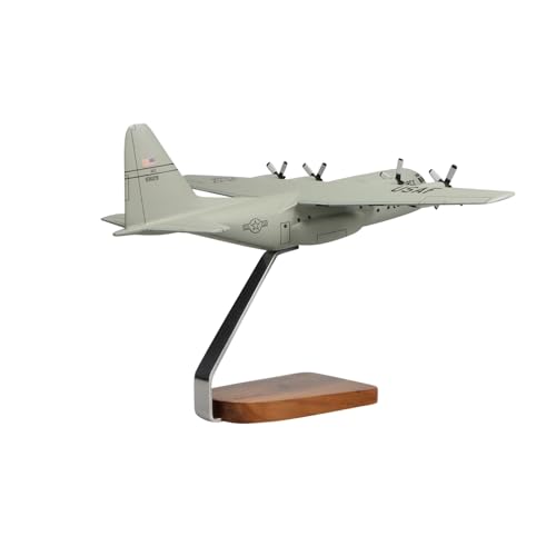 High Flying Models Lockheed C-130H Hercules Large Mahogany Sculpture Gray