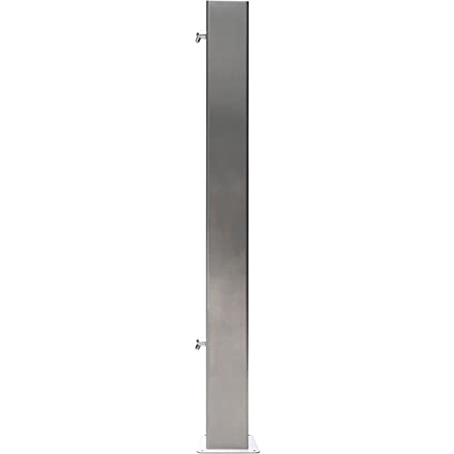 Global Industrial Outdoor Water Shower 84" Stainless Steel