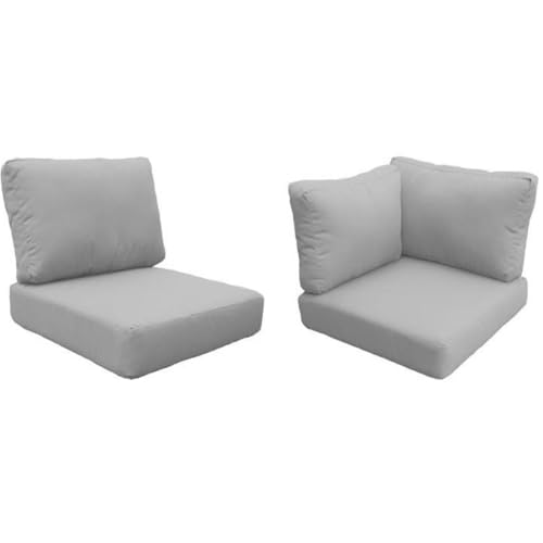 TK Classics High Back Cushion Set for LAGUNA-11a Gray