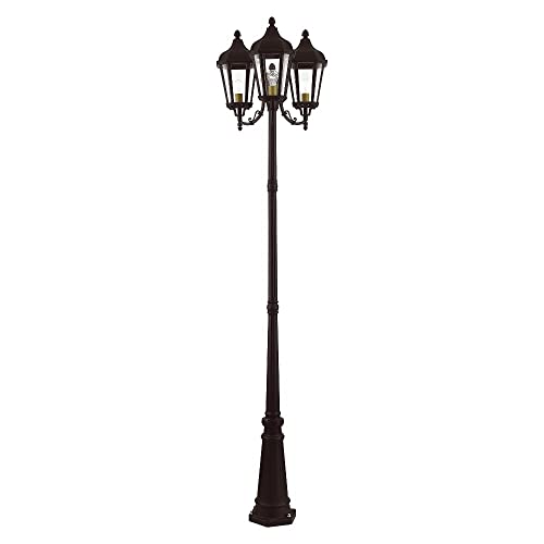 Livex 3 Light Outdoor Post Light Textured Black