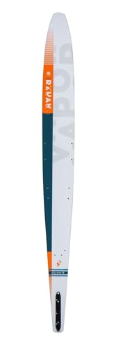 Radar Men's Graphite Vapor Water Ski 69.5" White/Orange Glow