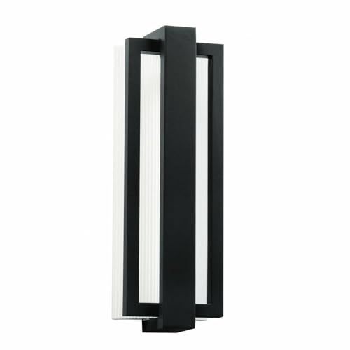 Kichler Sedo 18.25" LED Outdoor Wall Light Satin Black
