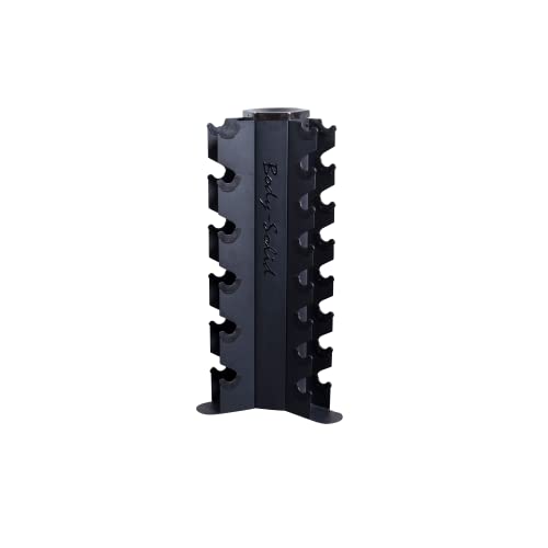 Body-Solid GDR80-SDRS550 Dumbbell Set with Vertical Rack Black