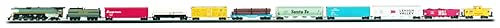 Bachmann Trains Overland Limited Electric Train Set HO Scale Wood