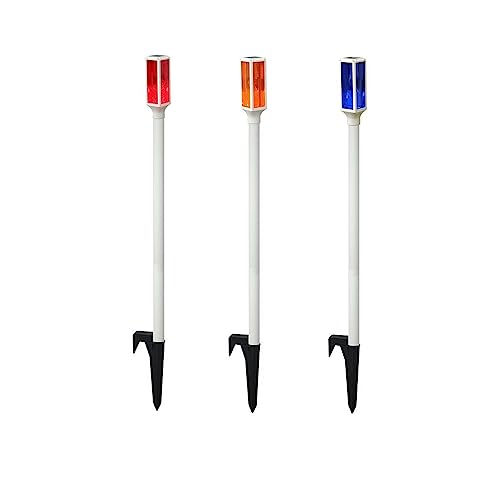 Alpine Corporation 43" Solar Driveway Markers Assorted Display of 24