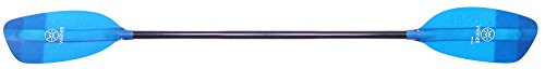 Werner Paddles Whitewater Kayak Paddle Fiberglass Translucent Blue