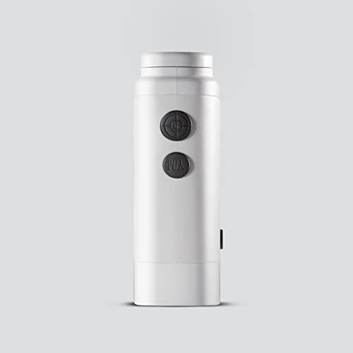 Pinned Golf Rangefinder White