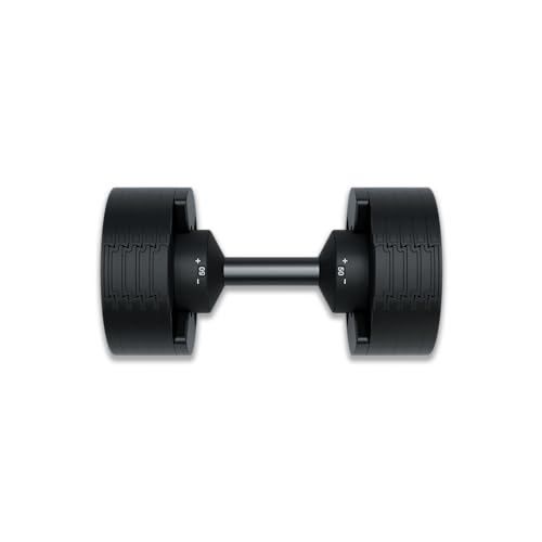 Matrix Fitness DB50 Adjustable Dumbbells 50 lb Black