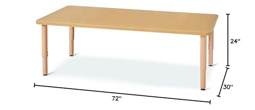 Jonti-Craft PurposePlus Rectangle Table 30" x 72