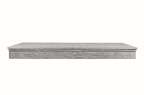 Empire USA Manhattan Slate Pool Table 8FT with Premium Billiard Accessories Whitewash
