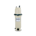 Pentair Clean & Clear Fiberglass Reinforced Polypropylene Tank Cartridge Pool Filter 150 Sq Ft 150 GPM Almond