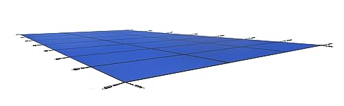 WaterWarden Inground Pool Safety Cover 20' x 50' Blue Mesh