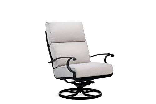 Winston Manor Ultra High Back Swivel Rocker Lounge Chair Night