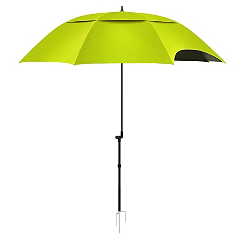 BEYSG Large Fishing Umbrella Parasol Grön