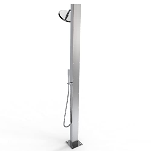 No Worries Products MILAN DELUXE 316 Stainless Steel Outdoor Shower Panel
