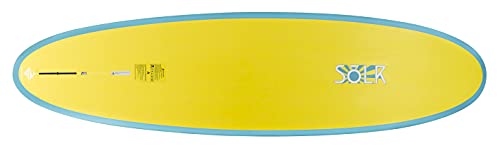 Boardworks Sōlr Recreational Stand Up Paddleboard 10' 6" Blue/Yellow/Grey