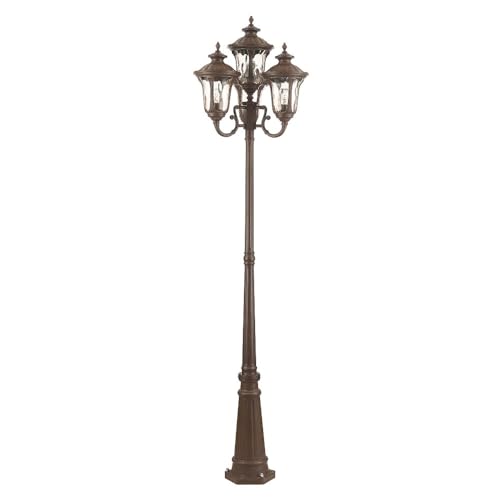 Livex Oxford 4 Light Outdoor Post Imperial Bronze