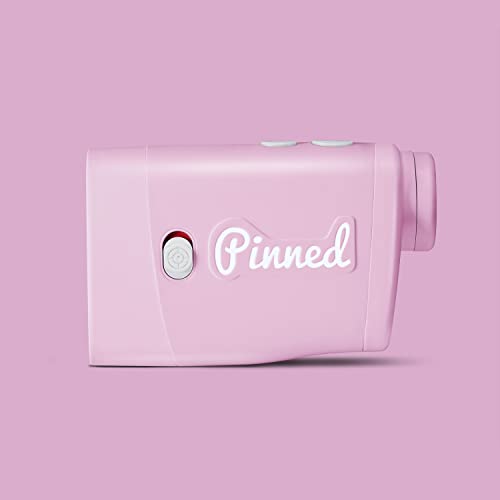 Pinned Golf Prism Slope Rangefinder Pink