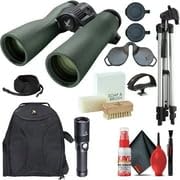 SWAROVSKI OPTIK 8x42 NL Pure Binoculars with Tripod, Backpack, Adapter, Flashlight & Cleaning Kit Dark Green
