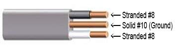 Cable Cabana 8/2 UF-B Underground Feeder Cable 250'