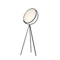 GTEFSWS Post-Modern LED Tripod Floor Lamp Black 180cm