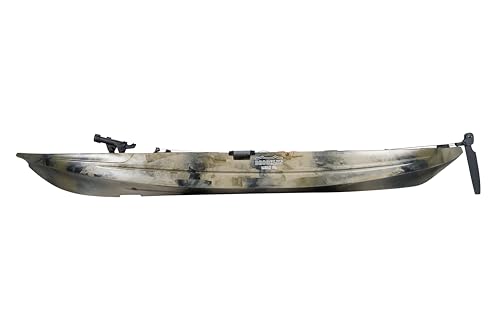 BKC Brooklyn 11.5 Pro Single Kayak 11-Foot 8 inch Sit On Top Fishing Kayak CAMO