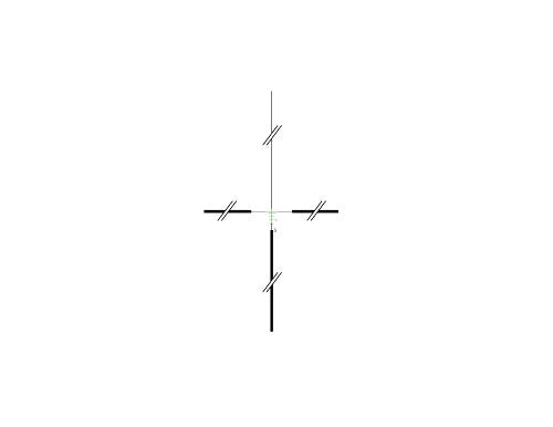 Trijicon 4X 32 ACOG Green LED .223 Crosshair Reticle with TA51 Mount Green