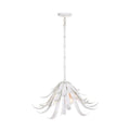 Eurofase Kagra 3 Light Pendant Modern Style 14.5 Inches Tall 24 Inches Wide Distressed White