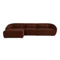 Moe's Home Collection Amelia Lounge Modular Left Sectional Chestnut